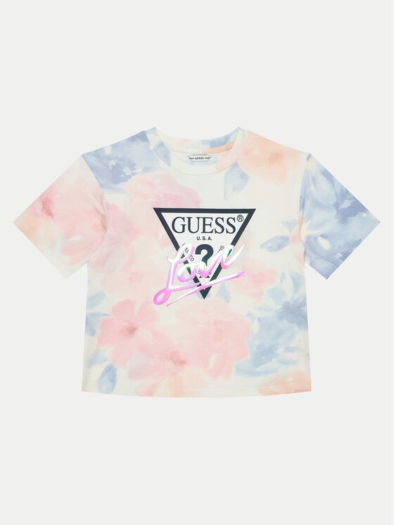 GUESS Тишърт J5RI05 K6YW4 Boxy Fit