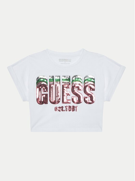 GUESS Тишърт J5RI10 K8HM4 Regular Fit