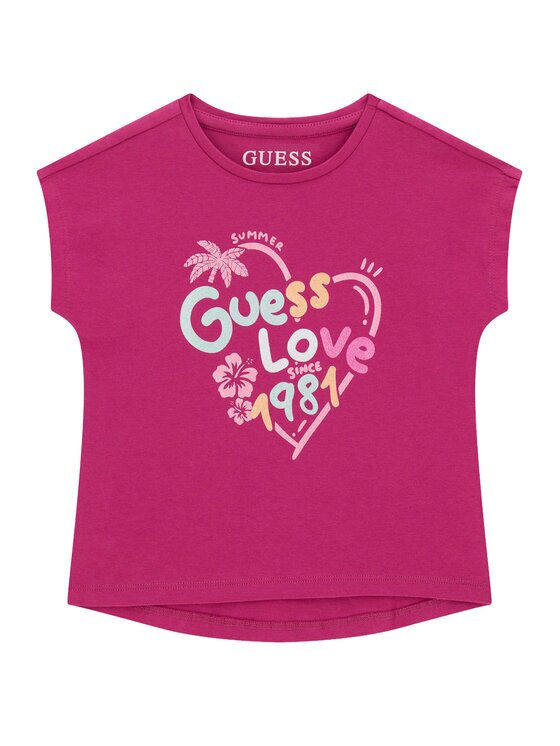 GUESS Тишърт K6GI03 K6YW4 Regular Fit
