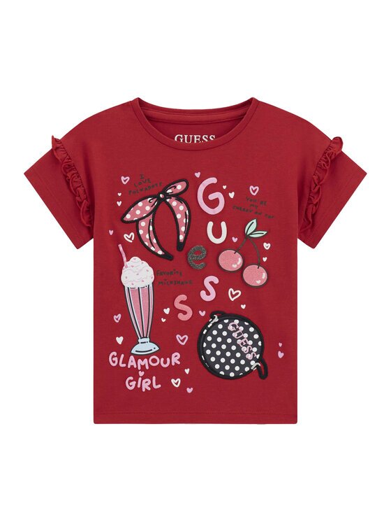 GUESS Тишърт K6RI04 K6YW4 Regular Fit