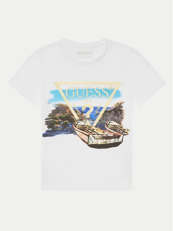 GUESS Тишърт L5GI07 K6XN4 Regular Fit
