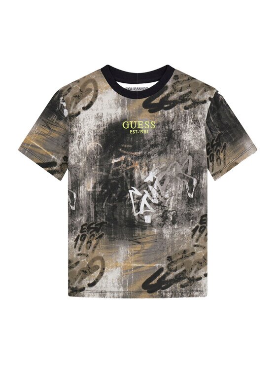 GUESS Тишърт L6RI04 K8HM4 Oversize