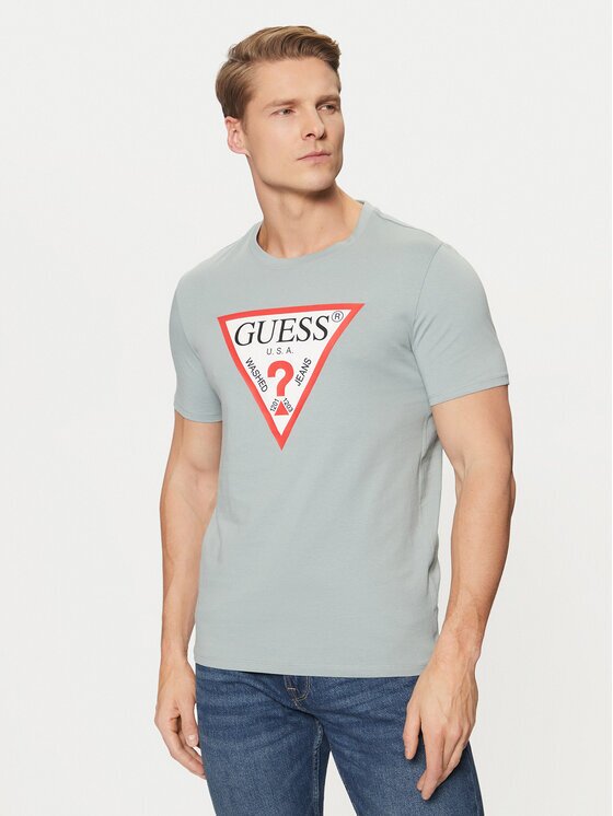GUESS Тишърт M2YI71 I3Z14 Slim Fit