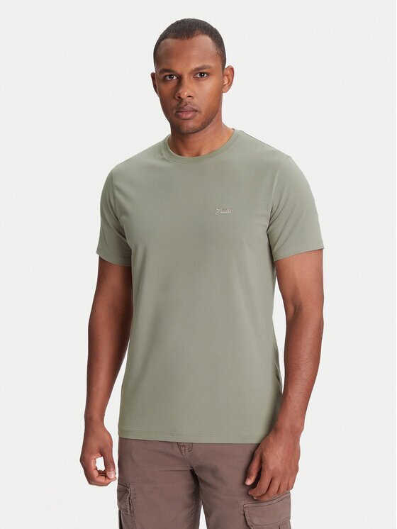 GUESS Тишърт M4GI70 KC9X0 Slim Fit