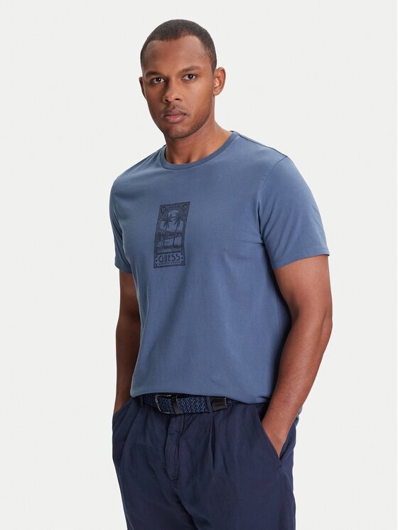 GUESS Тишърт M5YI67 KBW41 Regular Fit