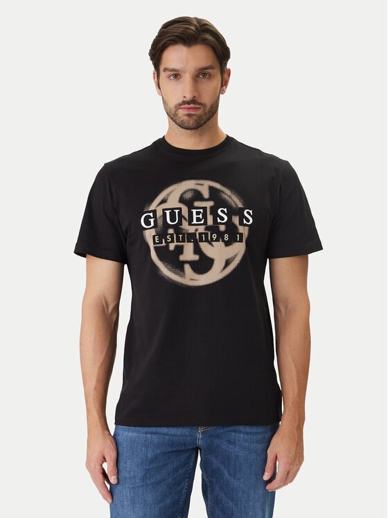 GUESS Тишърт M6GI09 K2989 Regular Fit
