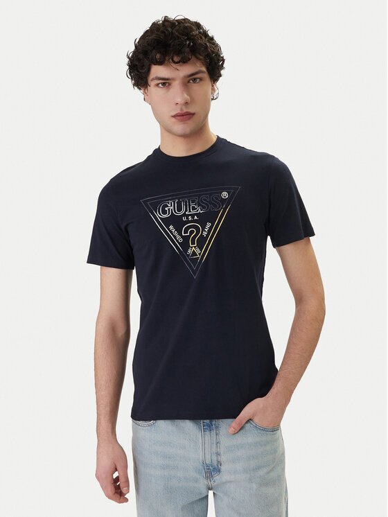 GUESS Тишърт M6GI11 K2992 Slim Fit