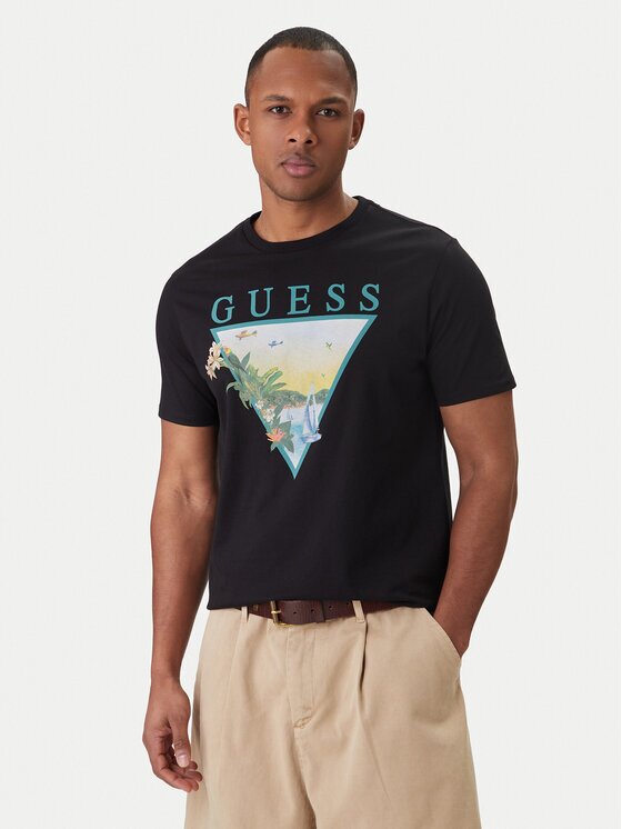 GUESS Тишърт M6GI49 K3584 Reglan Fit