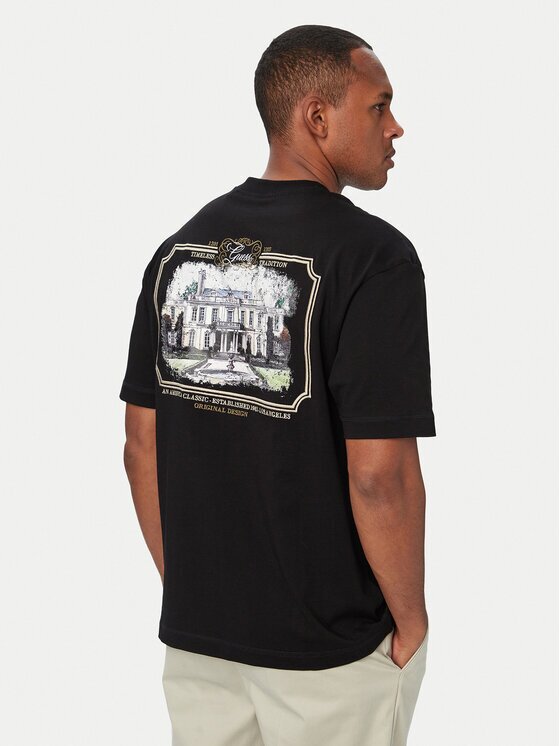 GUESS Тишърт M6YI50 K4236 Oversize
