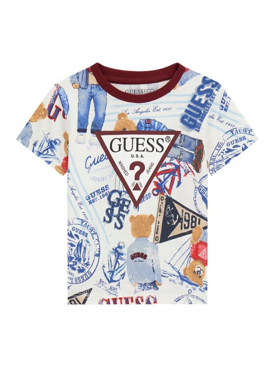 GUESS Тишърт N6RI04 K8HM4 Regular Fit