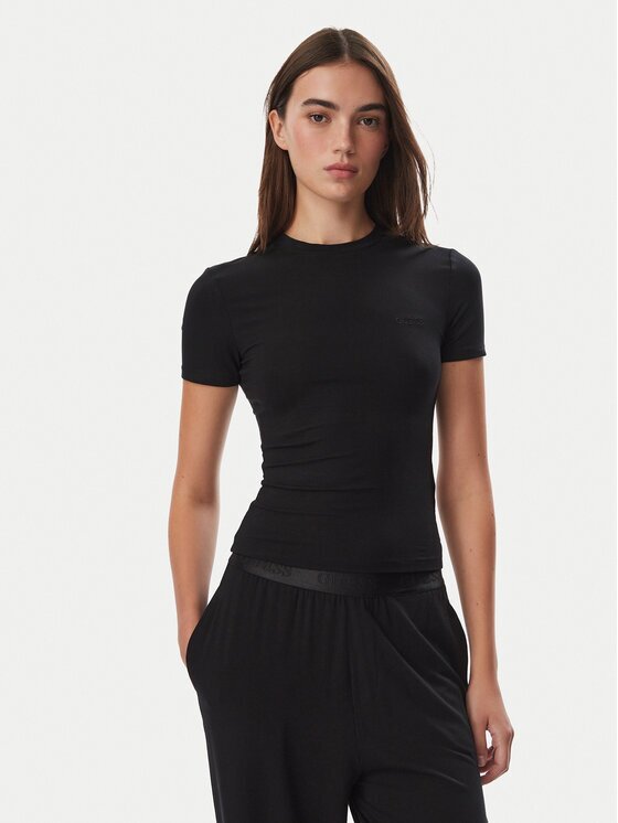 GUESS Тишърт O6BM13 K5058 Slim Fit