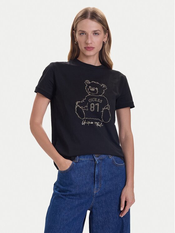 GUESS Тишърт V5BI16 K8FQ4 Regular Fit
