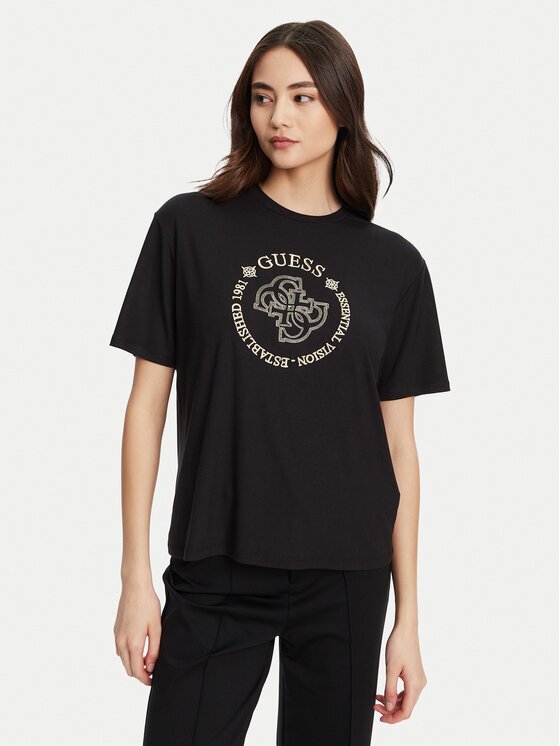 GUESS Тишърт V5YI05 KCOA2 Regular Fit