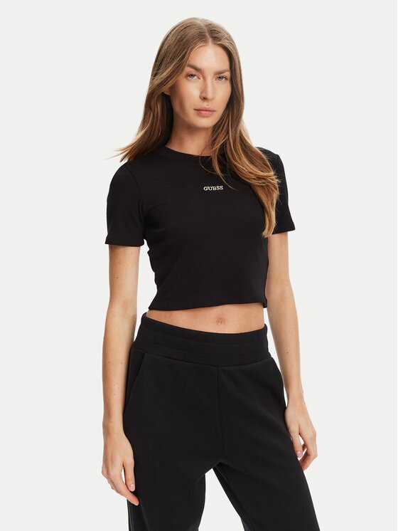 GUESS Тишърт V5YP08 K8RT2 Slim Fit