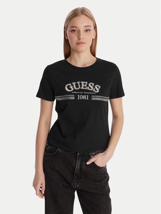 GUESS Тишърт V6RI16 I3Z14 Regular Fit