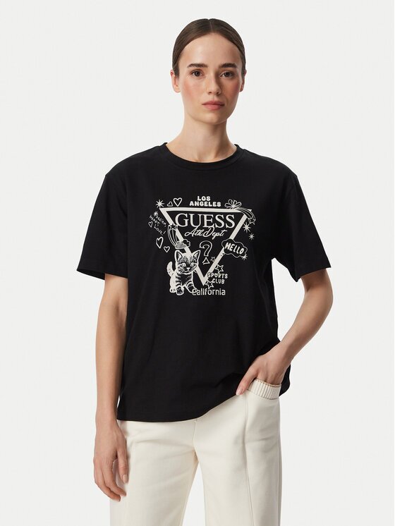 GUESS Тишърт V6YI13 K4301 Regular Fit
