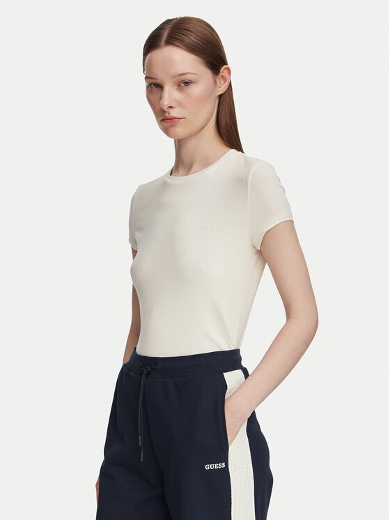 GUESS Тишърт V6YI24 K4787 Slim Fit