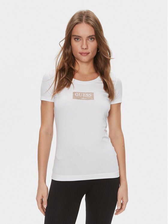 GUESS Тишърт W4RI33 J1314 Slim Fit