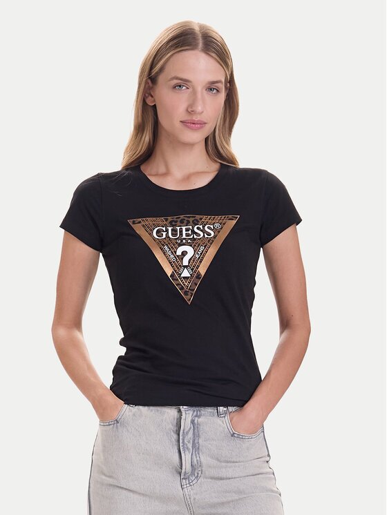GUESS Тишърт W5BI28 J1314 Slim Fit