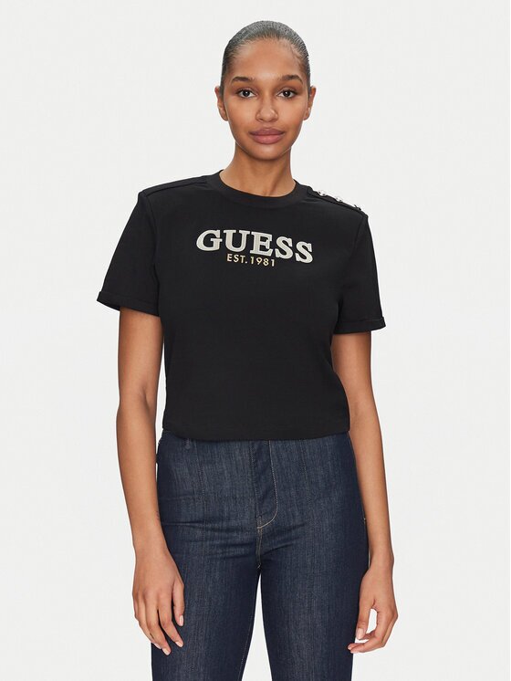 GUESS Тишърт W5GI15 K8FQ4 Regular Fit