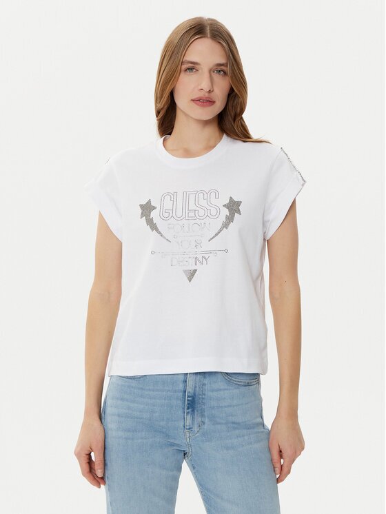 GUESS Тишърт W5RI06 I3Z14 Regular Fit