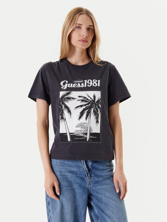 GUESS Тишърт W5YI17 I3Z14 Regular Fit