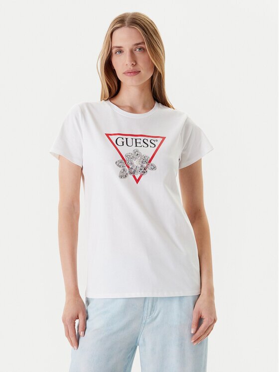GUESS Тишърт W5YI38 I3Z14 Regular Fit