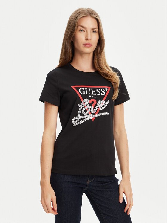 GUESS Тишърт W5YI40 I3Z14 Regular Fit