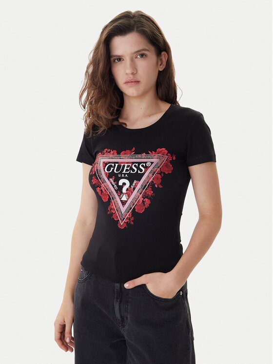 GUESS Тишърт W6RI23 J1314 Regular Fit