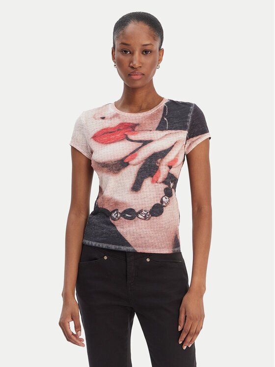 GUESS Тишърт W6RI49 KCCG0 Regular Fit