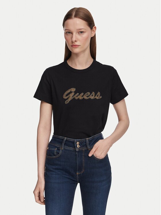 GUESS Тишърт W6YI29 K4348 Regular Fit