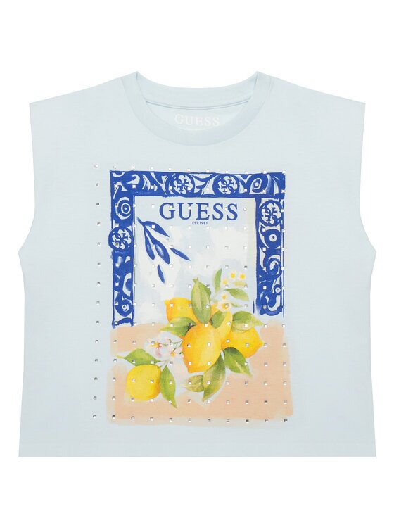 GUESS топ J6GI12 K8HM4 Regular Fit