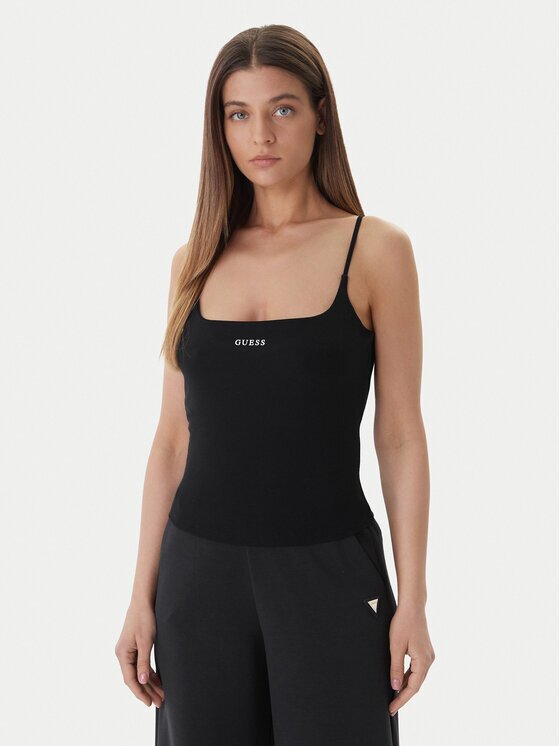 GUESS топ V6GP18 K3470 Екрю Regular Fit