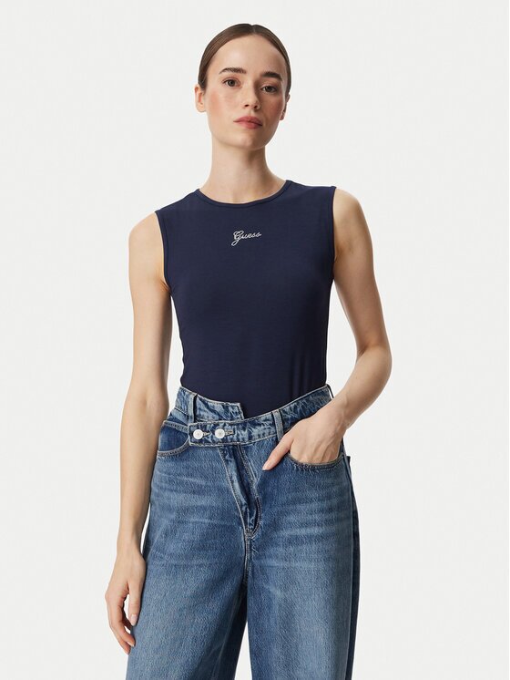 GUESS топ W6YP17 K3881 Regular Fit