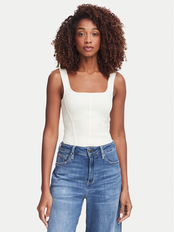 GUESS топ W6YZ08 Z0979 Slim Fit