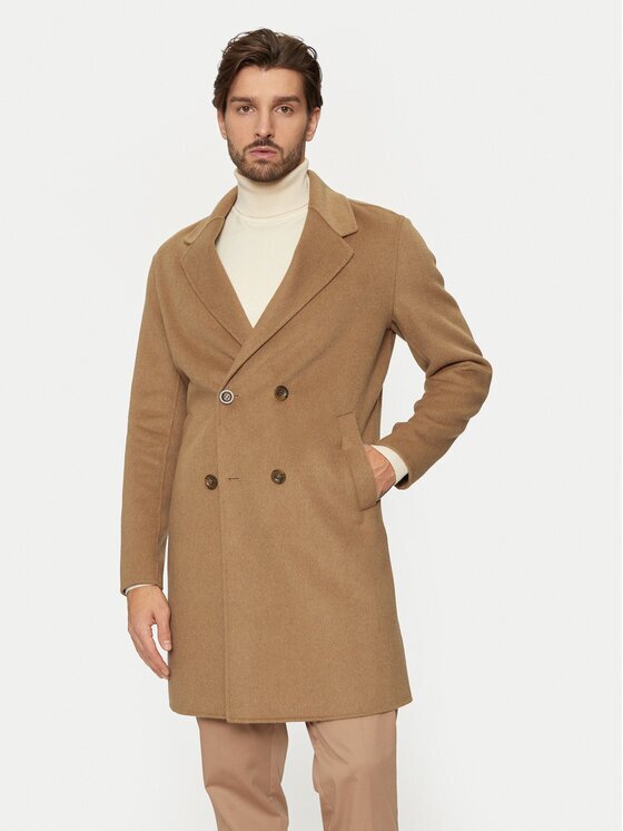 GUESS Вълнено палто M4BL47 WGJU2 Regular Fit