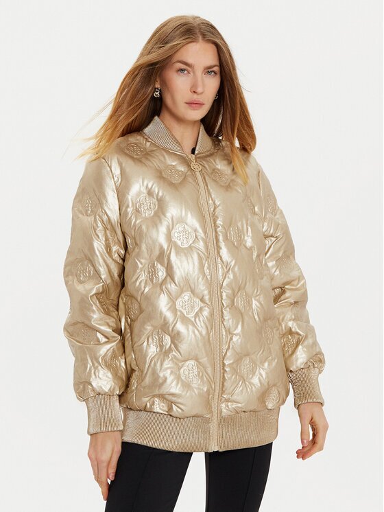 GUESS Яке от имитация на кожа Marianne W4BL60 WGB20 Regular Fit