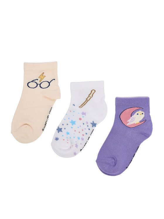 Harry Potter Дълги чорапи CEO-ACCCS-AW25-301WBHP(3-PACK)