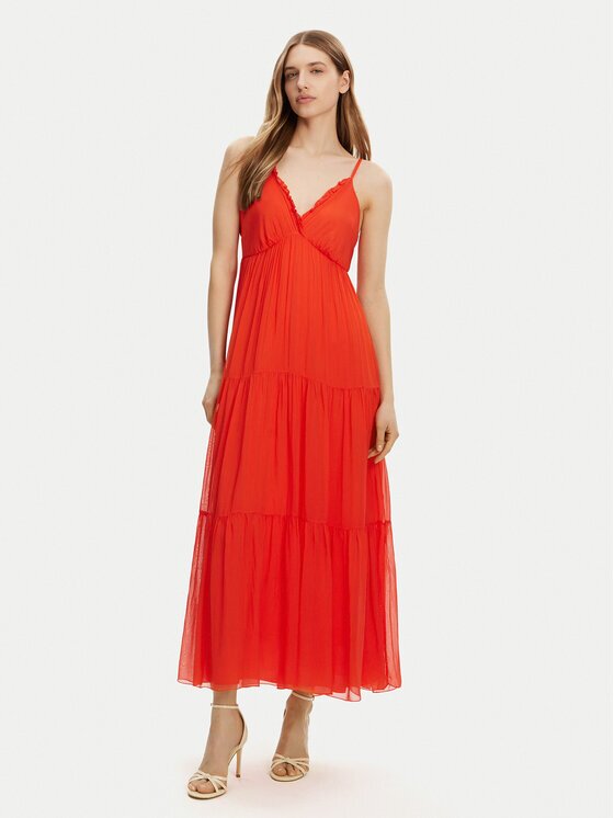 Haveone Лятна рокля AFF-N011 Екрю Loose Fit