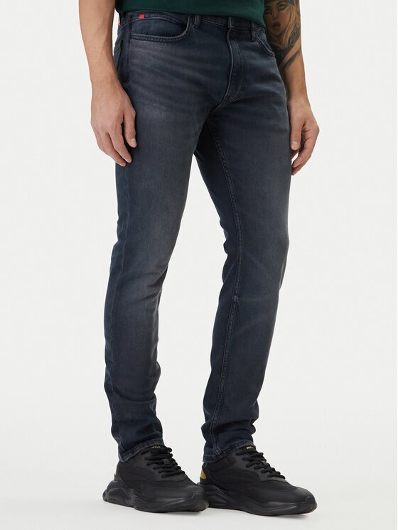 HUGO Дънки 50556055 Тъмносин Extra Slim Fit