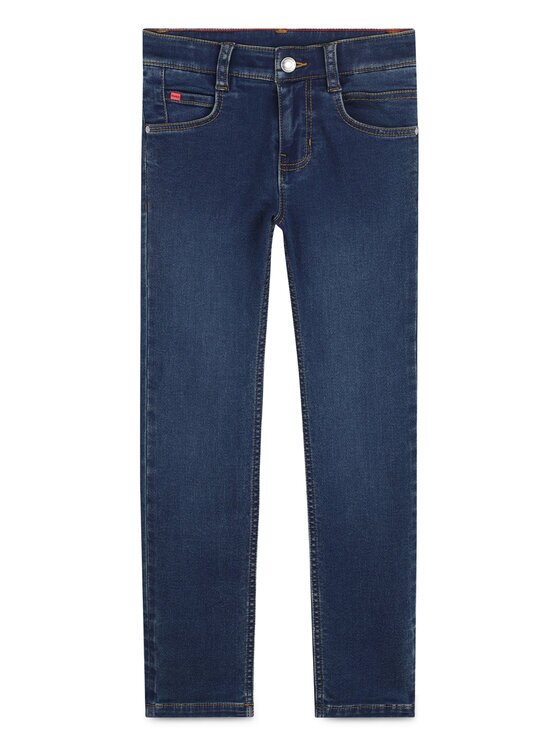 HUGO Дънки G00987 S Тъмносин Slim Fit