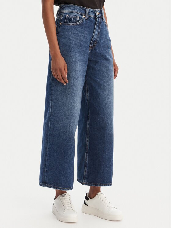 HUGO Дънки Geredith 50553175 Wide Leg