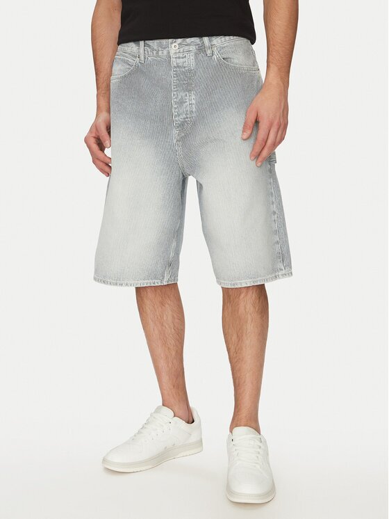 HUGO Дънкови шорти 50534609 Светлосиньо Regular Fit