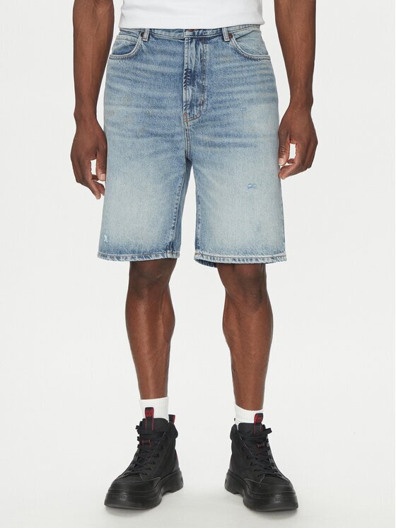 HUGO Дънкови шорти 50537709 Regular Fit