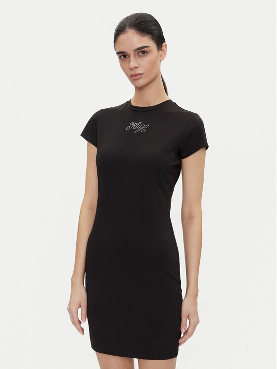 HUGO Ежедневна рокля 50537240 Slim Fit