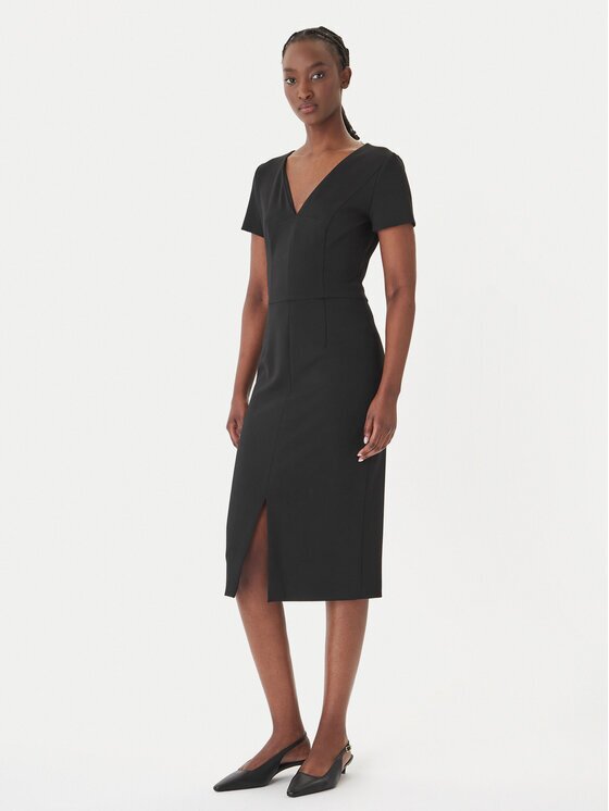 HUGO Коктейлна рокля Kalamara-3 50533641 Slim Fit