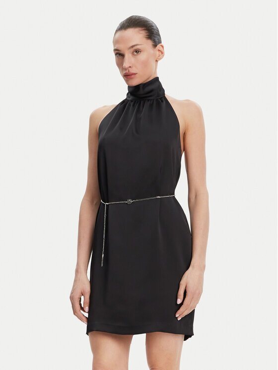 HUGO Коктейлна рокля Kinema-1 50536440 Slim Fit