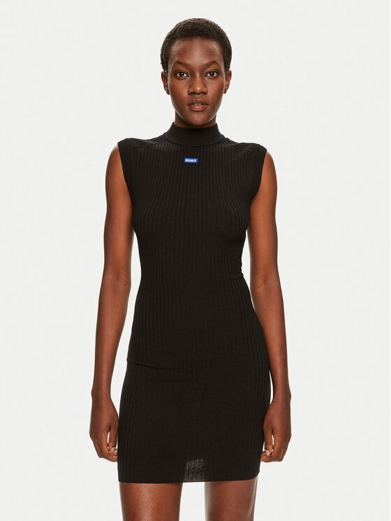 HUGO Плетена рокля Scooler 50518301 Slim Fit