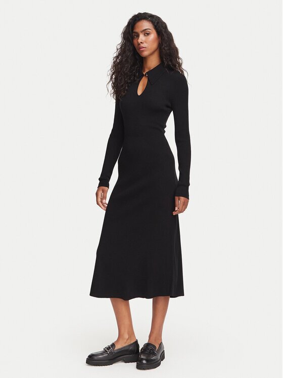 HUGO Плетена рокля Sdropy 50562691 Slim Fit