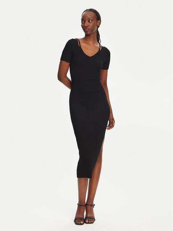 HUGO Плетена рокля Shaty 50538239 Slim Fit
